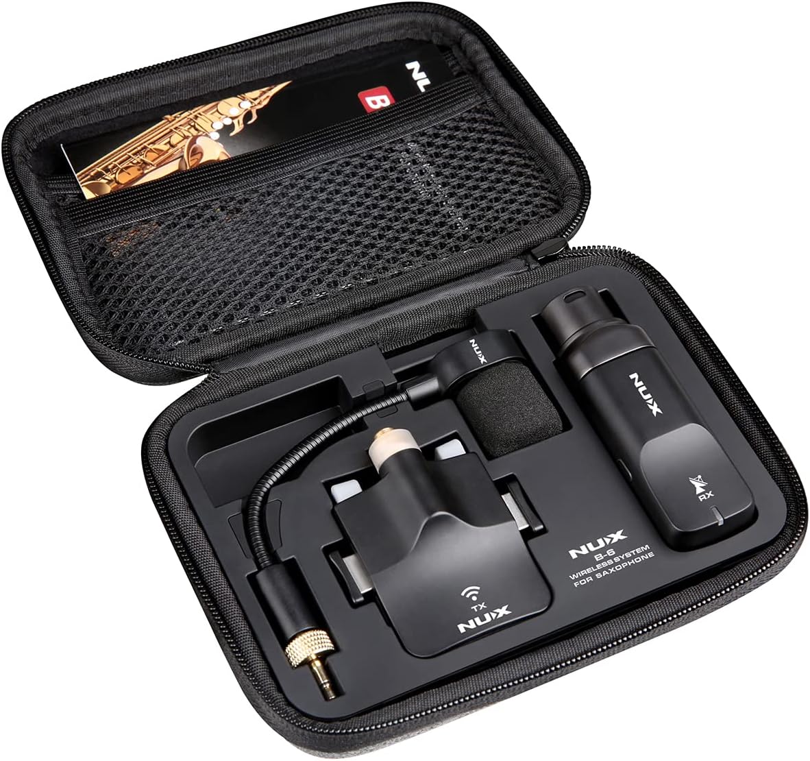 Nux B-6 | Micrófono Inalámbrico para Saxofón 2.4Ghz - Imagen 3