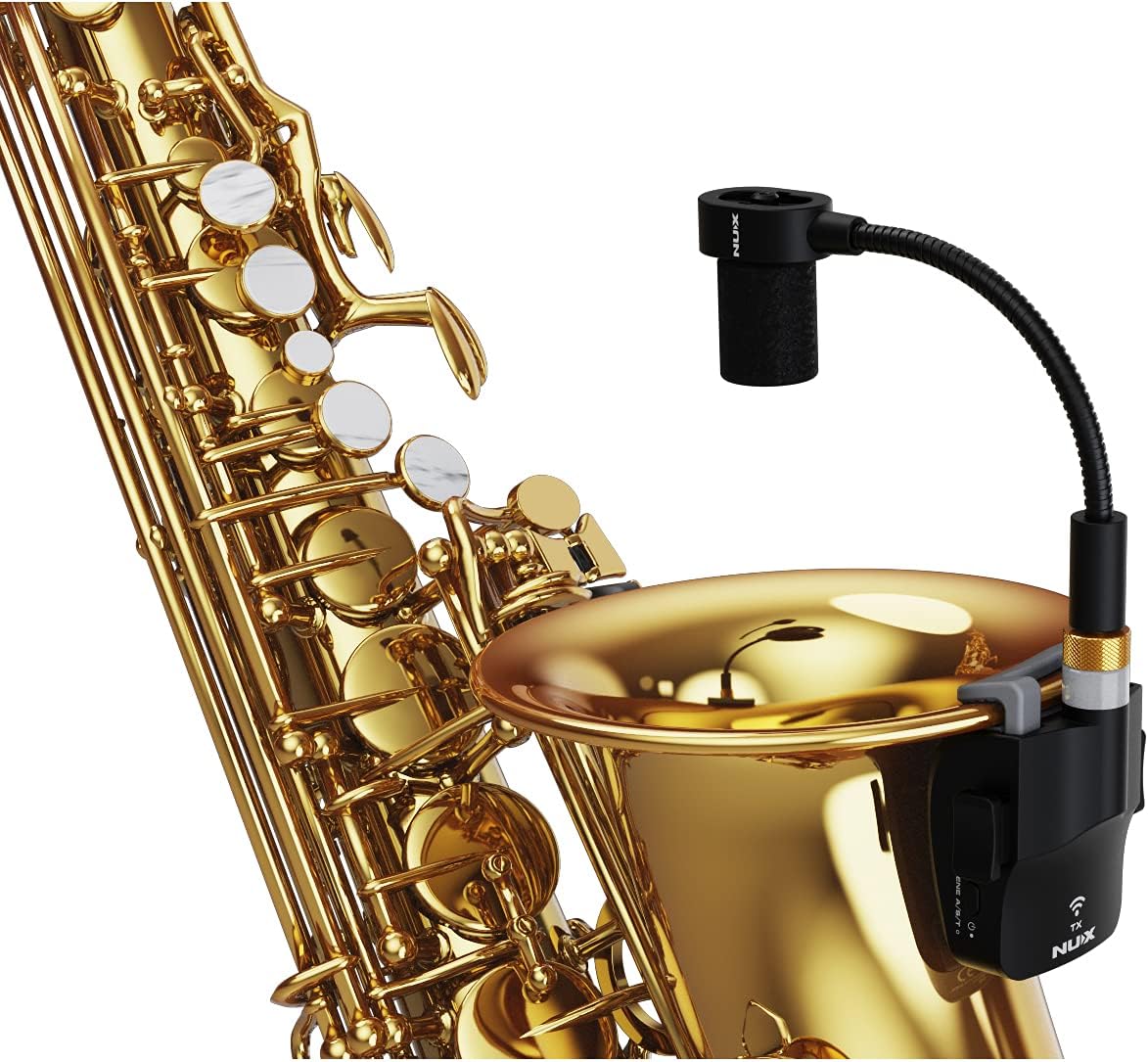 Nux B-6 | Micrófono Inalámbrico para Saxofón 2.4Ghz - Imagen 4