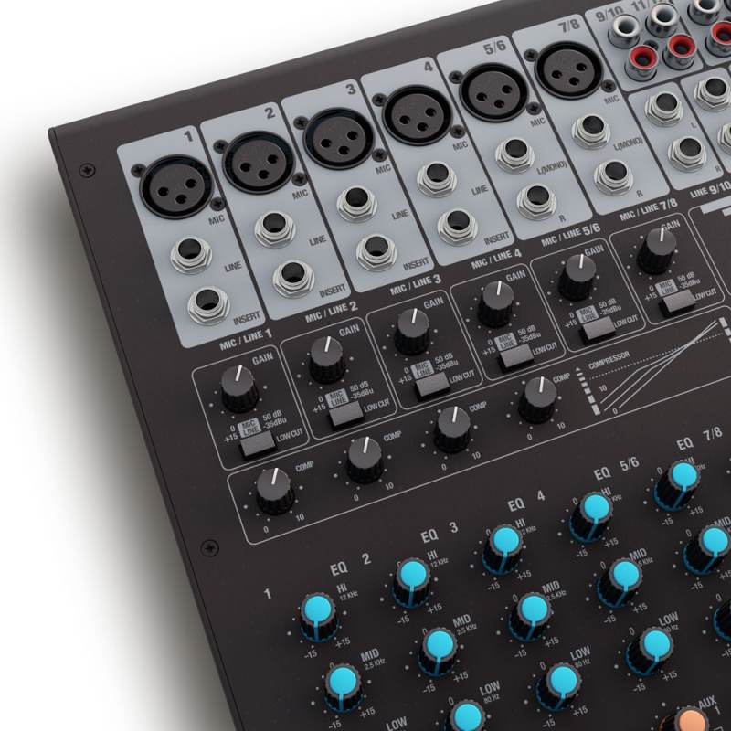 LD Systems VIBZ 12 DC - Mesa de mezclas de 12 canales - Imagen 3