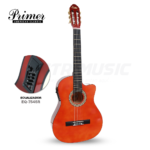 Guitarra Electroclásica 4/4 PRIMER + Estuche PCG-12CEQ AMARILLO TR