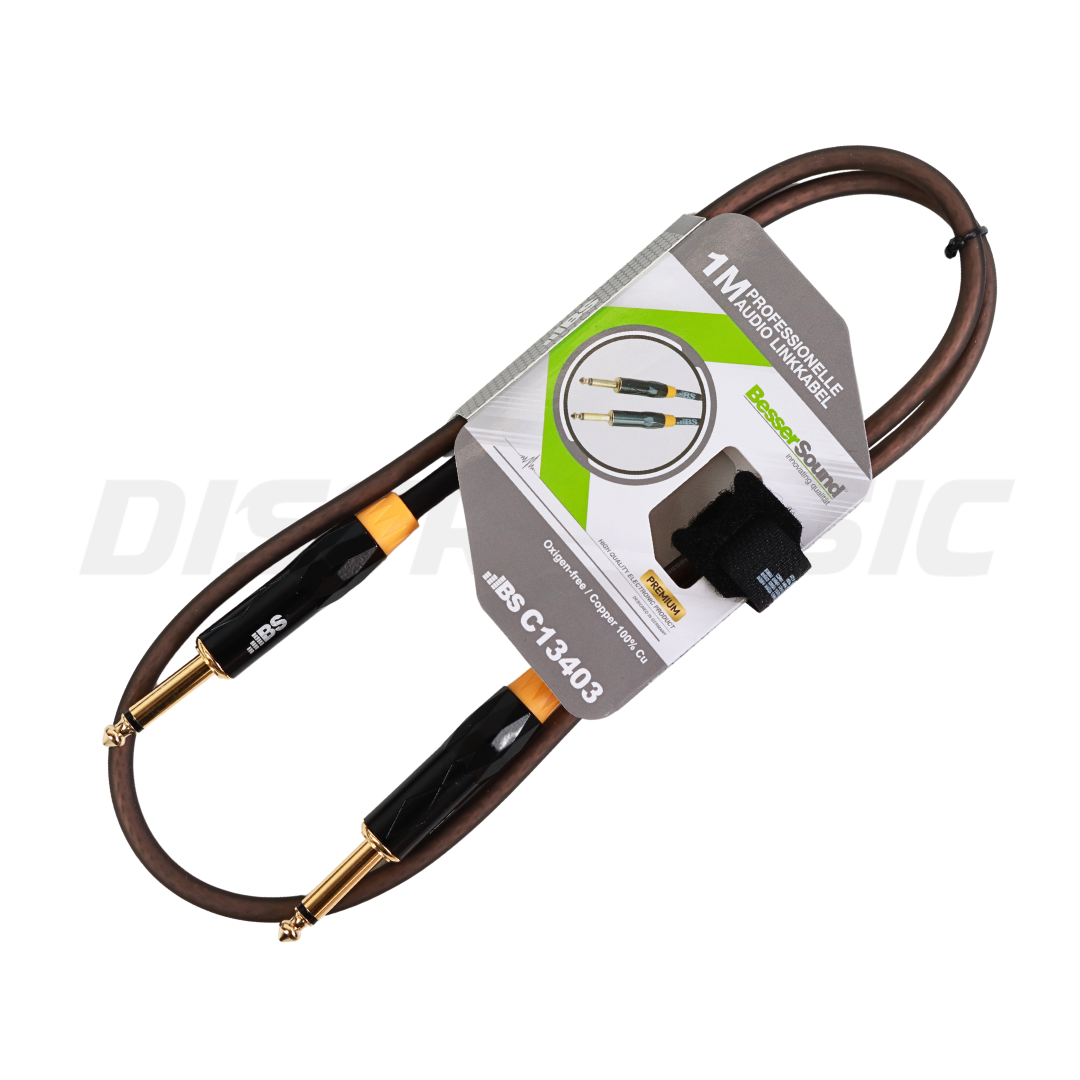 CABLE PLUG 1/4 A PLUG 1/4 | C13403 BESSER SOUND 1 METRO