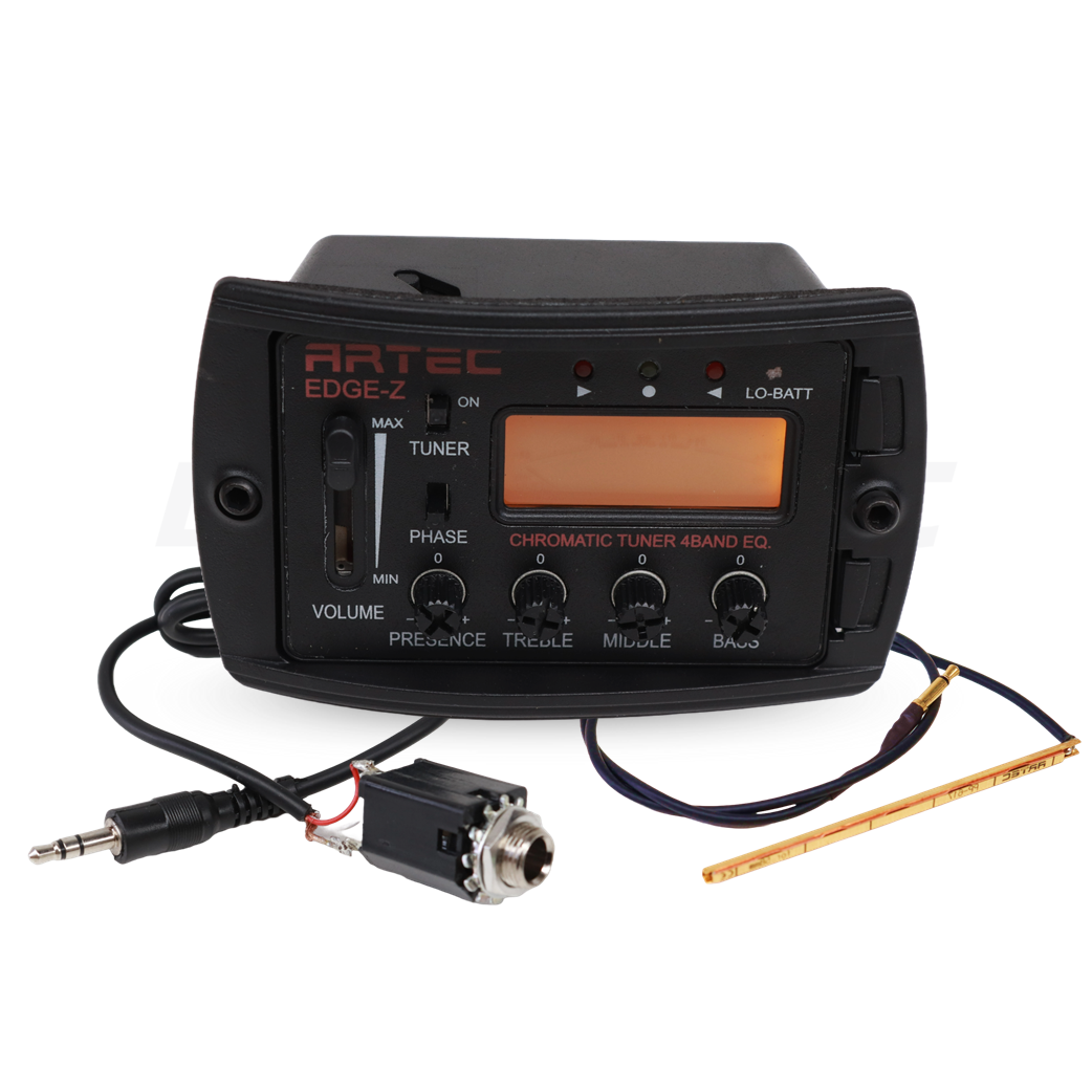 Ecualizador ARTEC EDGE-Z | 4 bandas EQ + Afinador