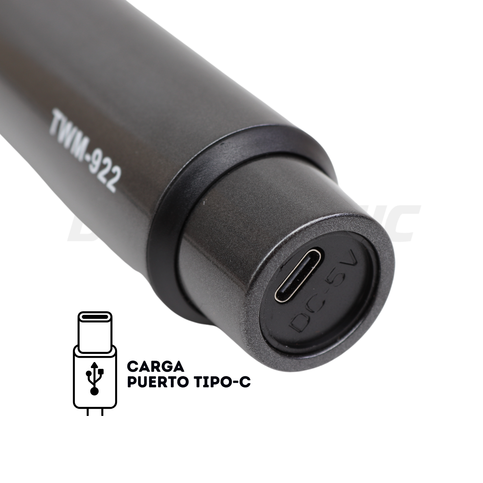 MICRÓFONO INALÁMBRICO TWM-921 AMERICAN XTREME | RECARGABLE - VHF - Imagen 3