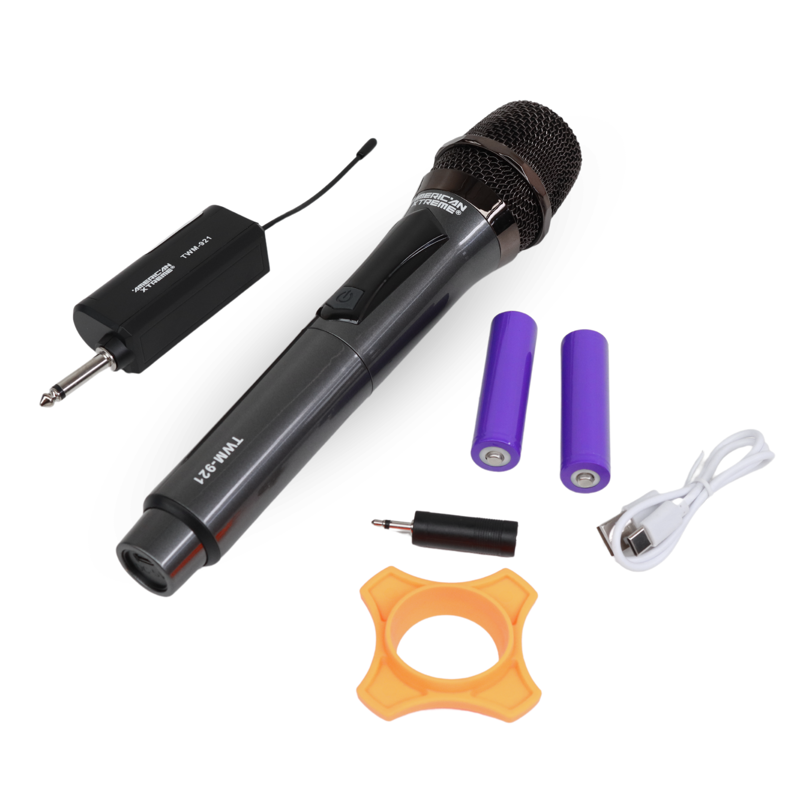 MICRÓFONO INALÁMBRICO TWM-921 AMERICAN XTREME | RECARGABLE - VHF - Imagen 5
