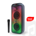 PARLANTE ACTIVO 2x8" EUROSOUND ES-6009 | RECARGABLE-BLUETOOTH-SD-AUX