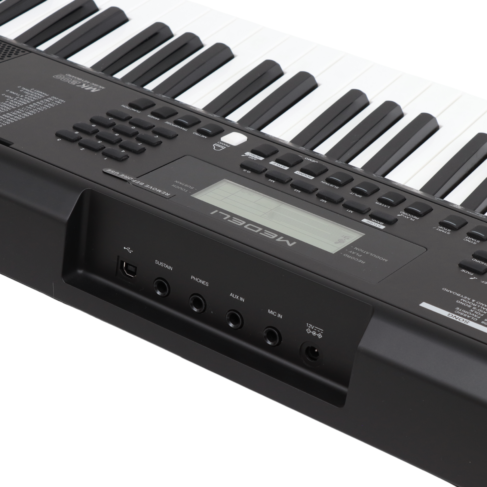 Teclado Electrónico MEDELI MK200 | 61 teclas - Imagen 5