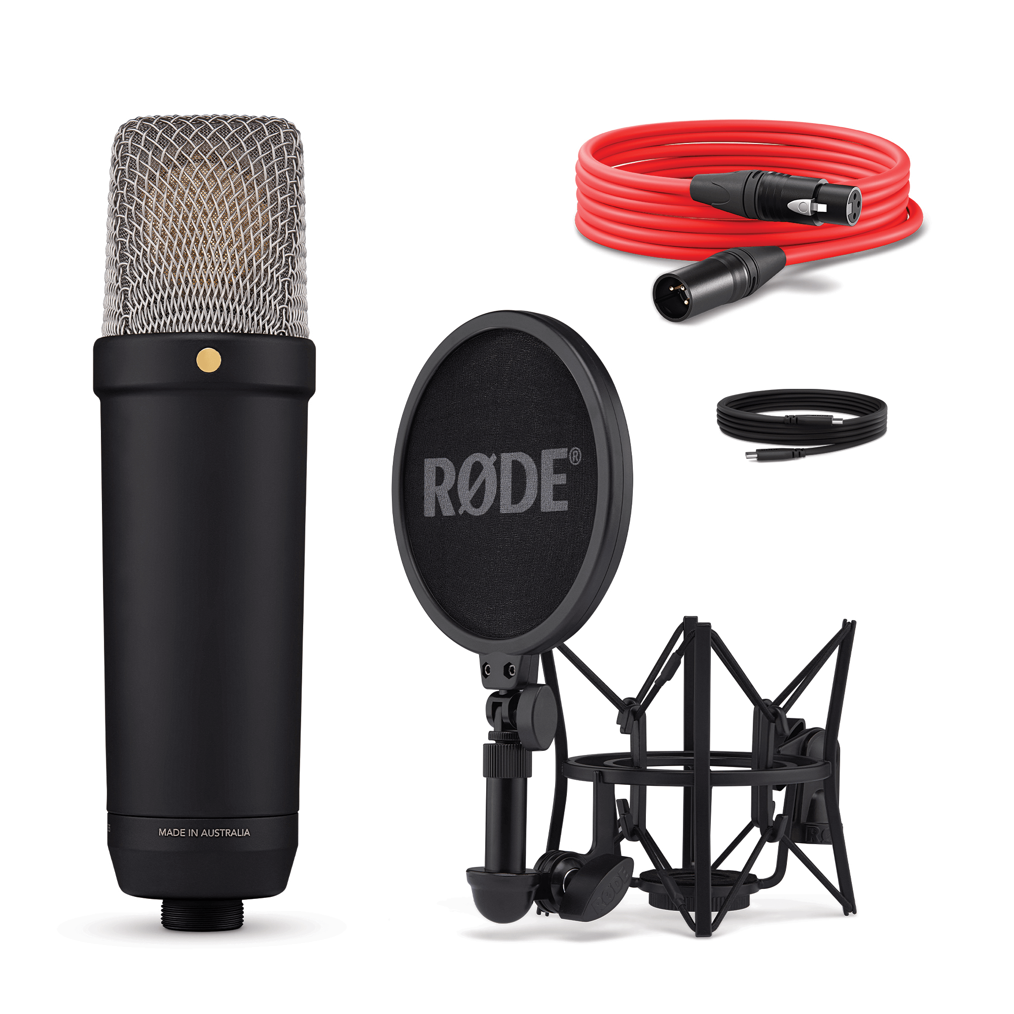 Microfono RODE NT1 5th GEN | USB-XLR - Incluye Soporte - Anti pop - Imagen 3
