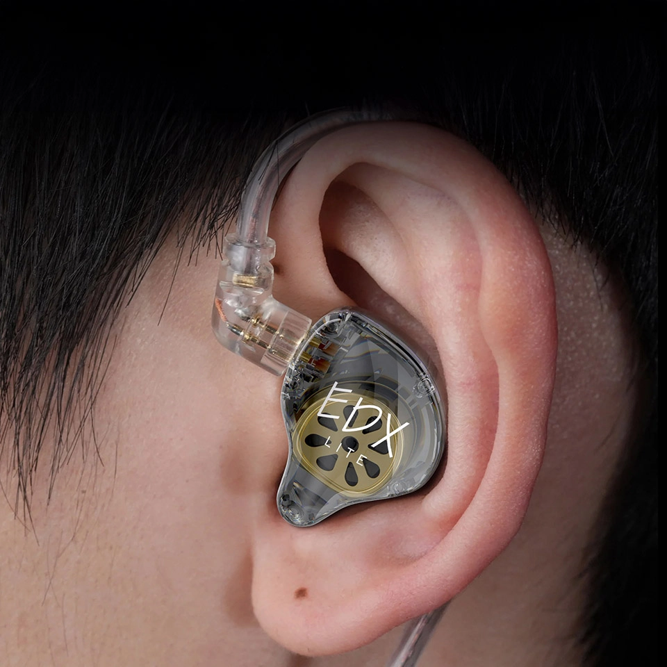 Audifonos In-ears KZ EDX Lite | Clear - Imagen 3