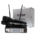 Micrófono Inalámbrico POWER PRO PLATINIUM MK3 | Incluye Maleta