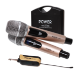 Micrófono Inalámbrico POWER PRO GOLD MK1 | Café