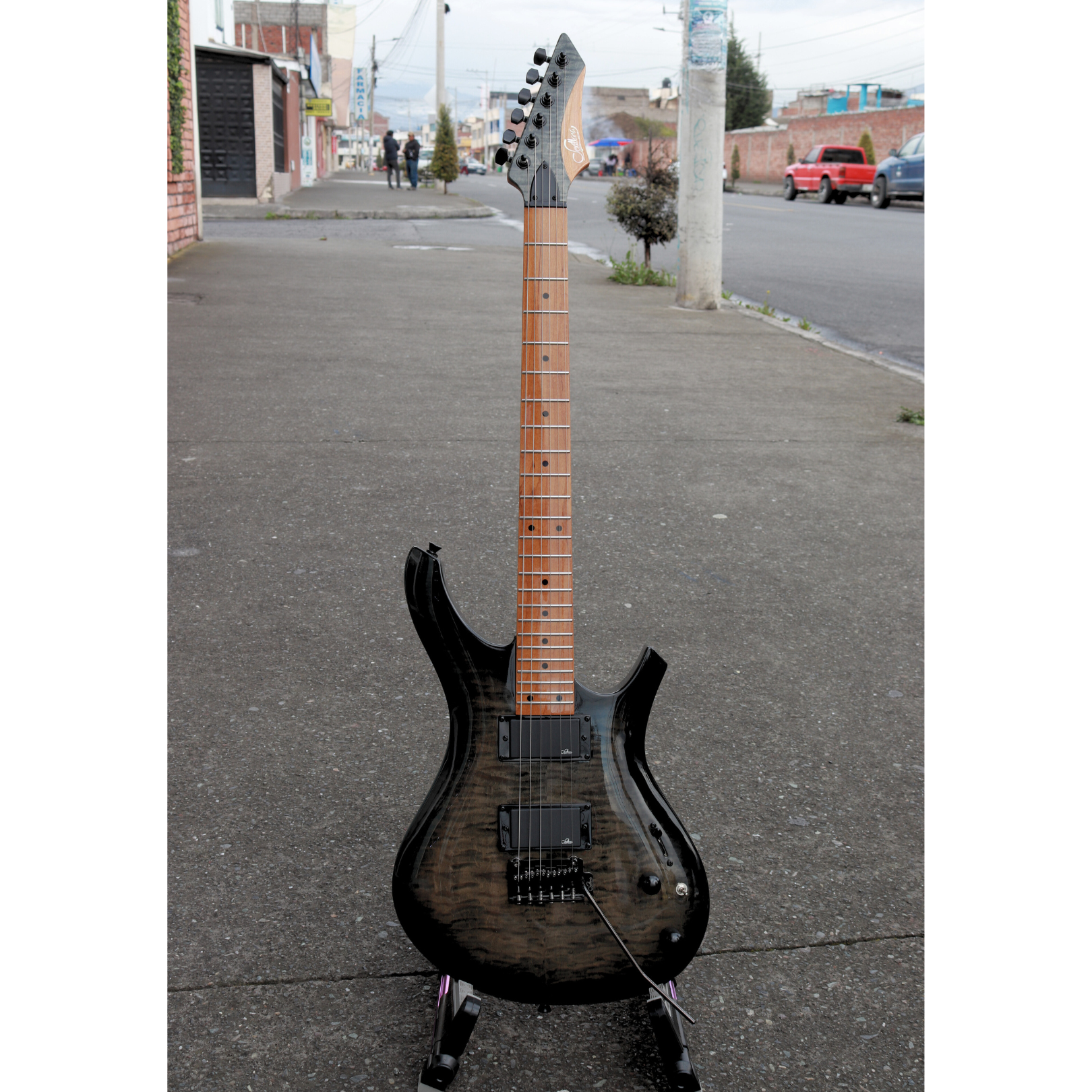 Guitarra Eléctrica Sevillana JOM-90- PRO | Incluye Estuche - Imagen 5