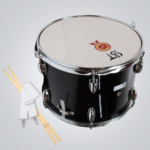 Tambor 14x10 Negro SBT + Palillos y Correa