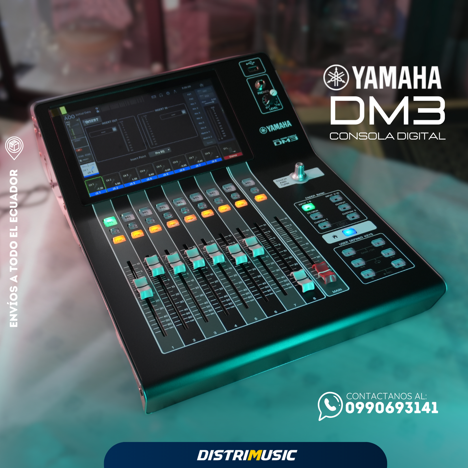 Consola DM3 YAMAHA DIGITAL | 16 Canales - Imagen 2
