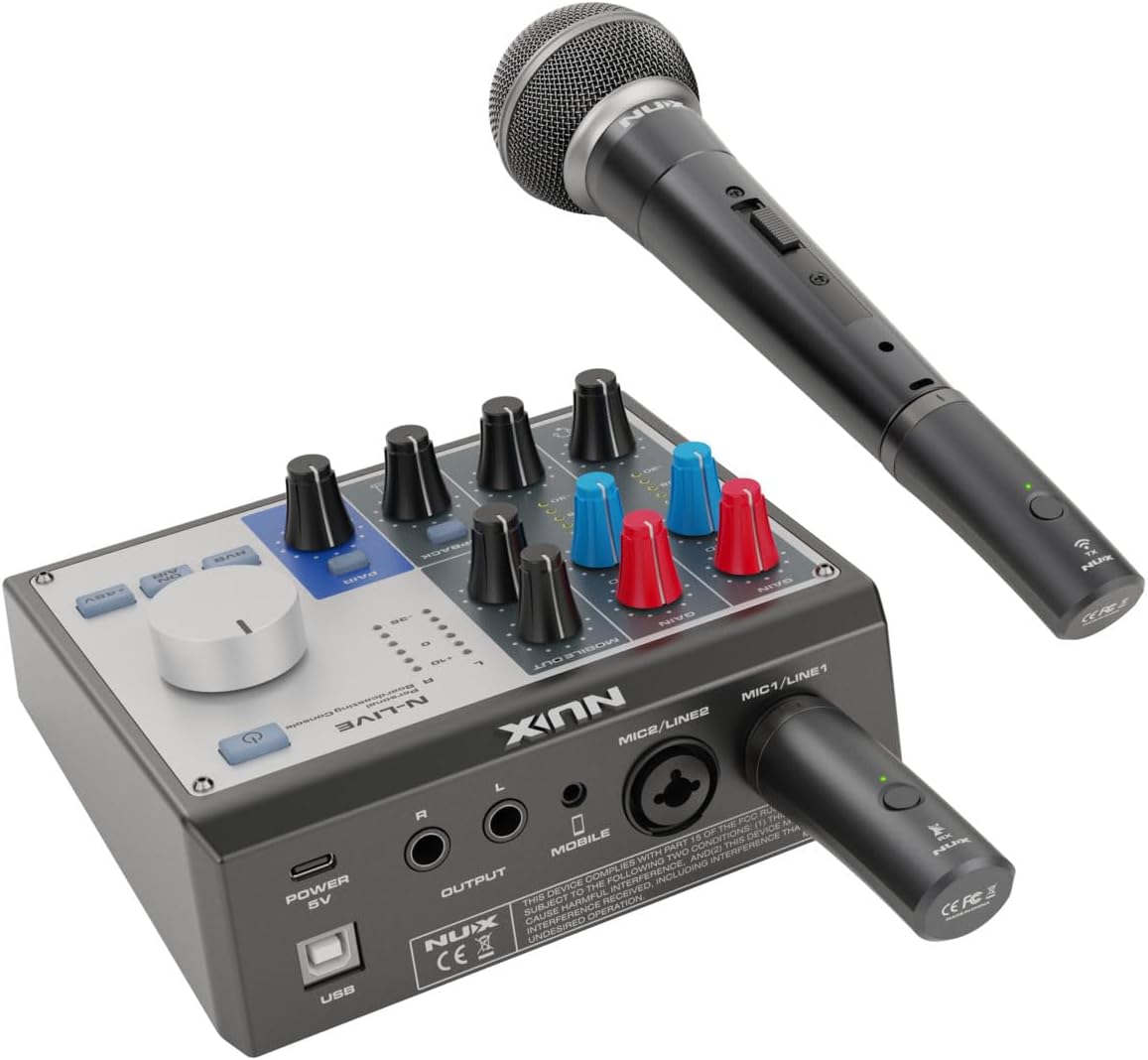 Sistema Inalambrico B-3rc Nux |Incluye Micrófono + Estuche - Imagen 4