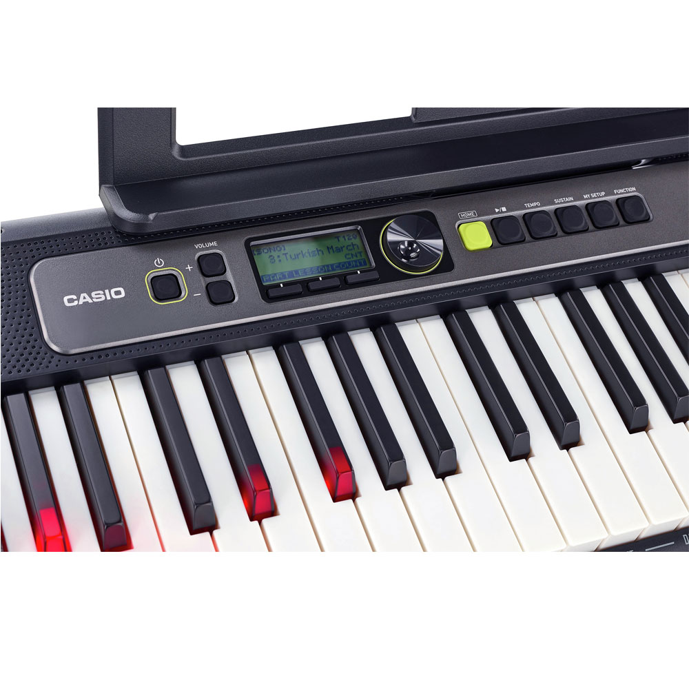 Teclado Electrónico CASIO LK-S250C2 Teclas iluminadas |+ Adaptador - Imagen 3