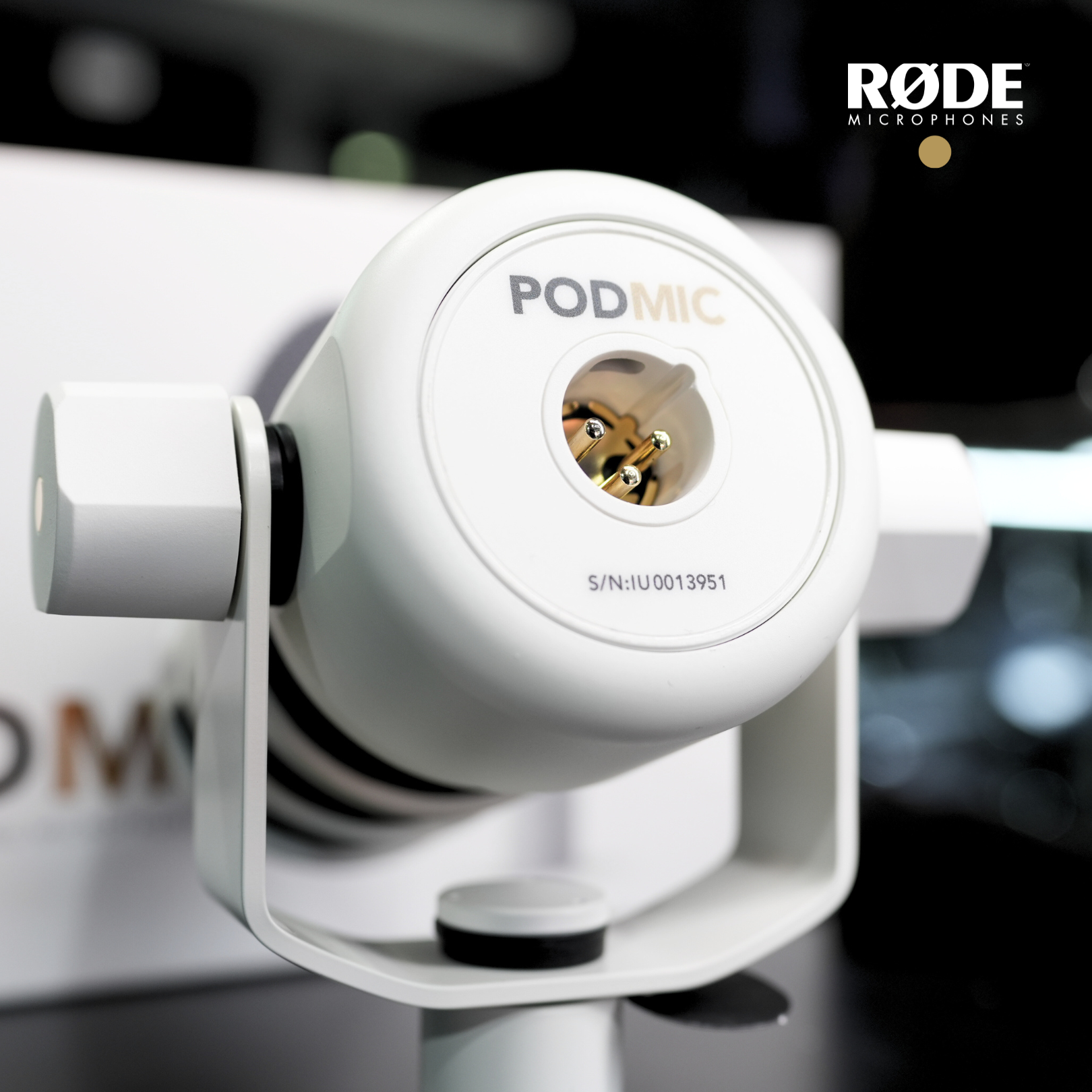 Micrófono PODMIC WHITE RODE | Transmision Dinamico Cardioide - Imagen 2