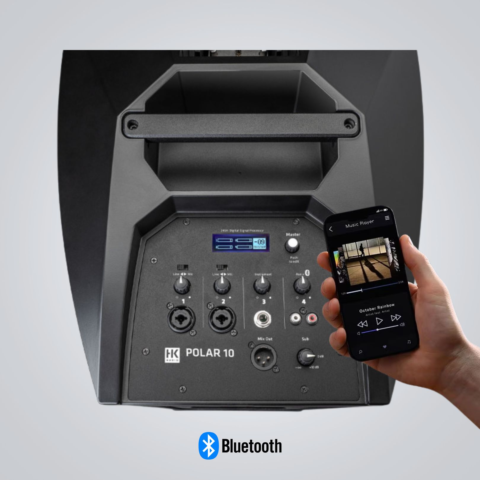 Sistema Lineal HK POLAR 10 | Bluetooth-2000Watts - Imagen 2