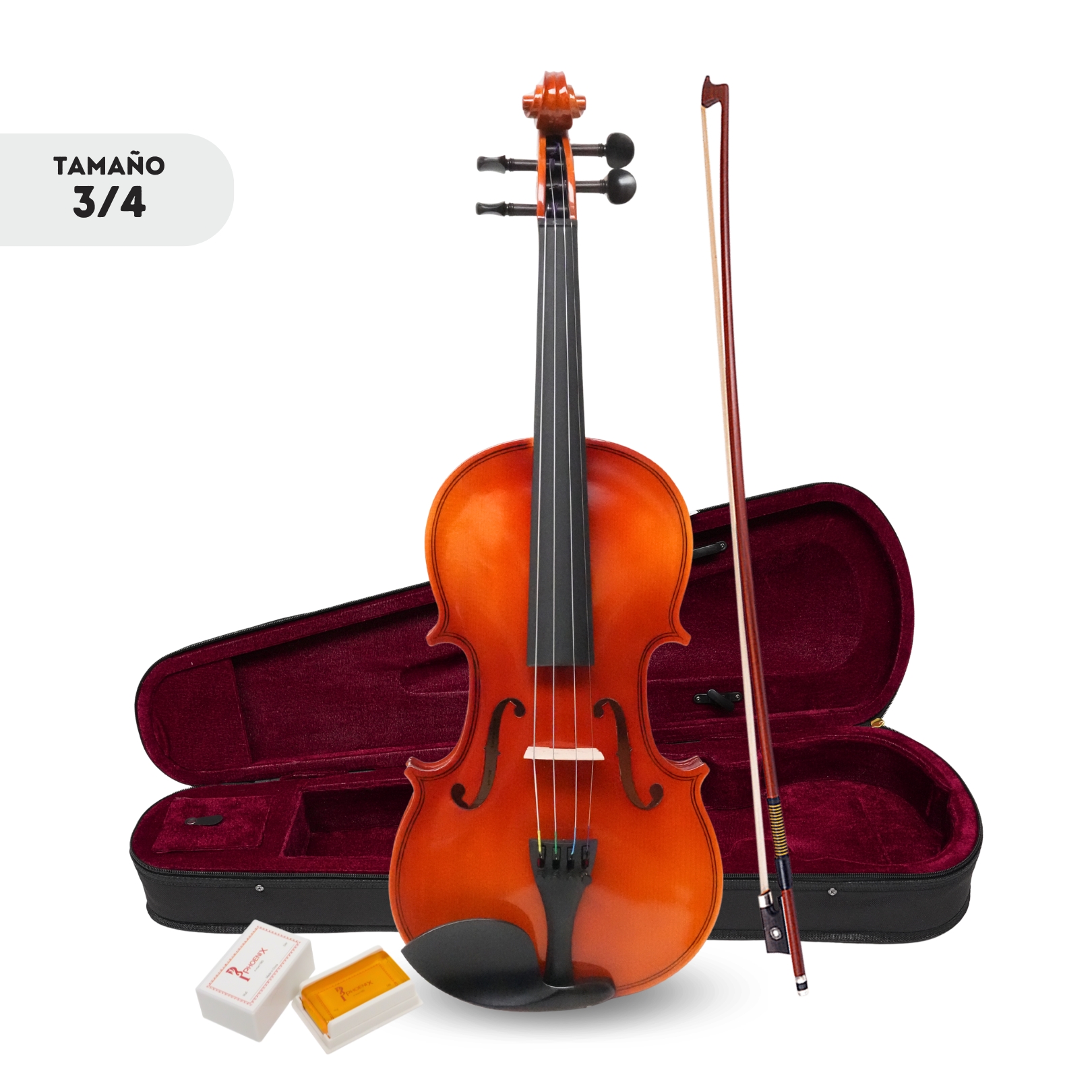 Violin PHOENIX MVA201E 3/4 | Flameado