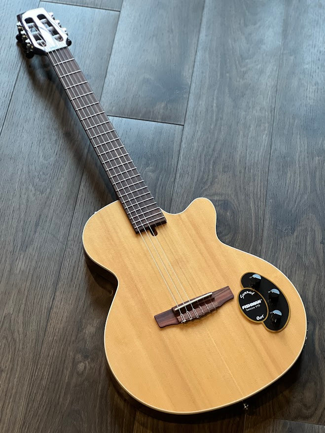 Guitarra Electroclasica CORT SUNSET NYLECTRIC II NAT | Incluye Estuche - Imagen 6