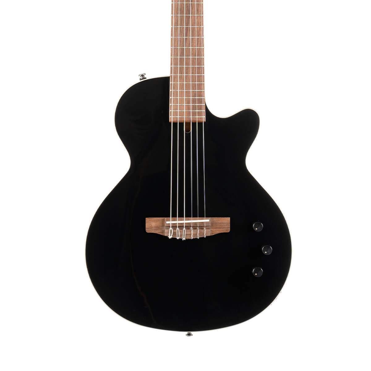 Guitarra Electroclasica CORT SUNSET NYLECTRIC II BK | Incluye Estuche - Imagen 2
