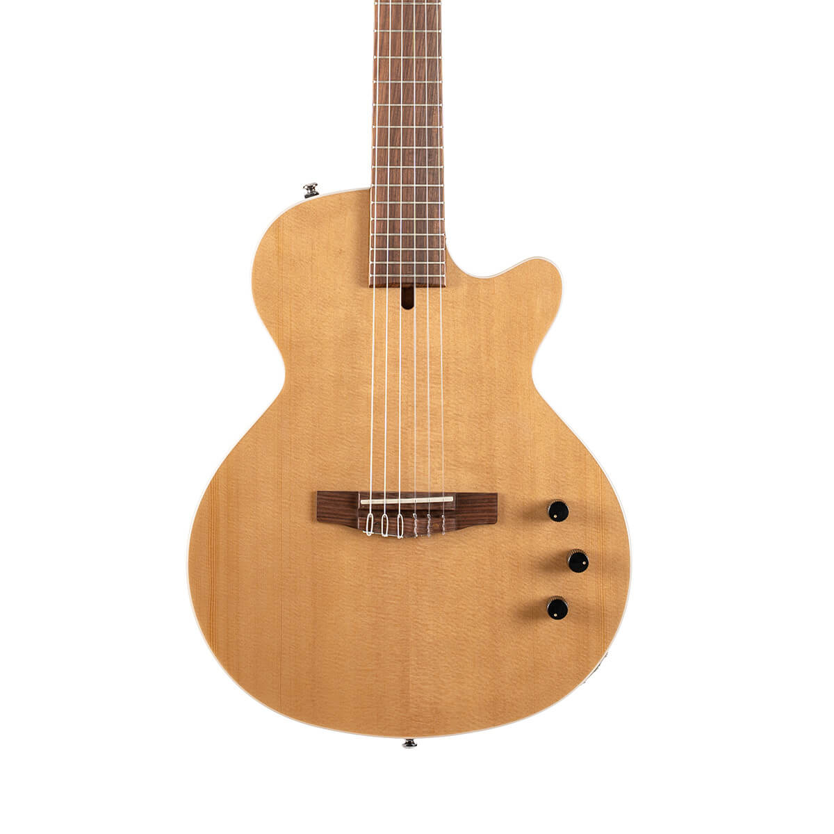 Guitarra Electroclasica CORT SUNSET NYLECTRIC II NAT | Incluye Estuche - Imagen 2