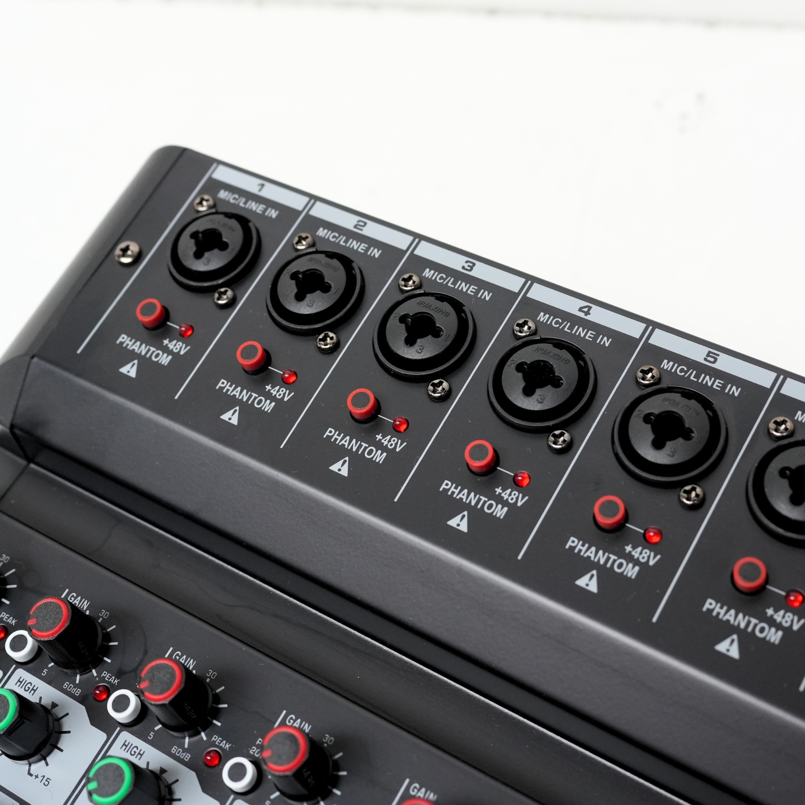 Consola Analoga Activa GROBER ADM-PWR8 | 8 Canales - Bluetooth-USB-Interfaz FX/ LINK 2X200W - Imagen 6