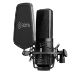 Micrófono Condensador BOYA BY-M1000 | Inlcuye anti Pop + Cable