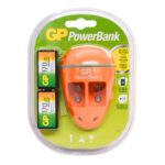 Cargador de Baterias Recargables GP 9V | Incluye 2 Baterias