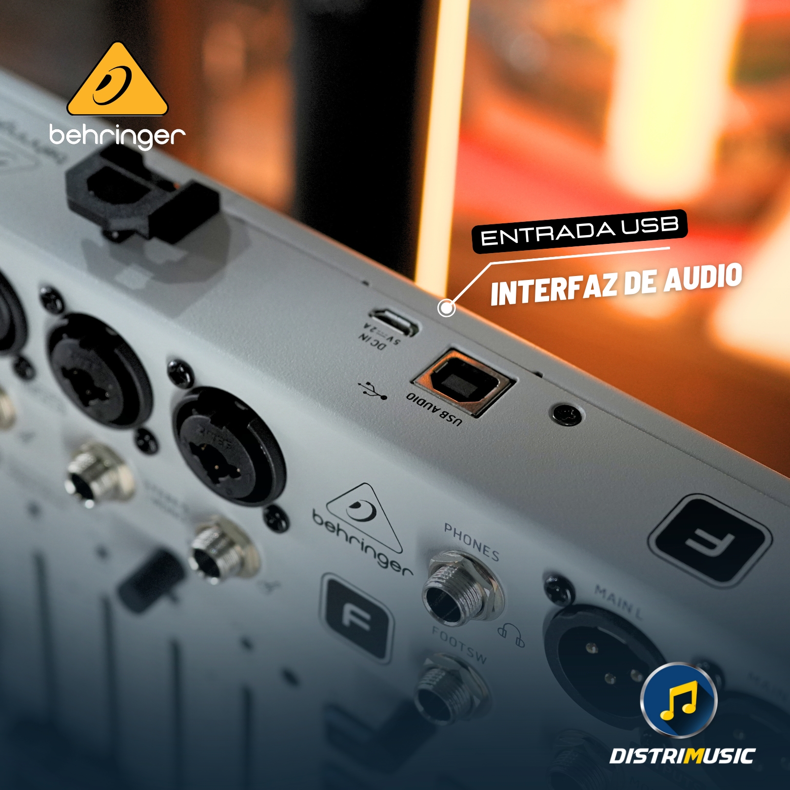 CONSOLA DIGITAL FLOW8 BEHRINGER | 8 Canales - Imagen 2