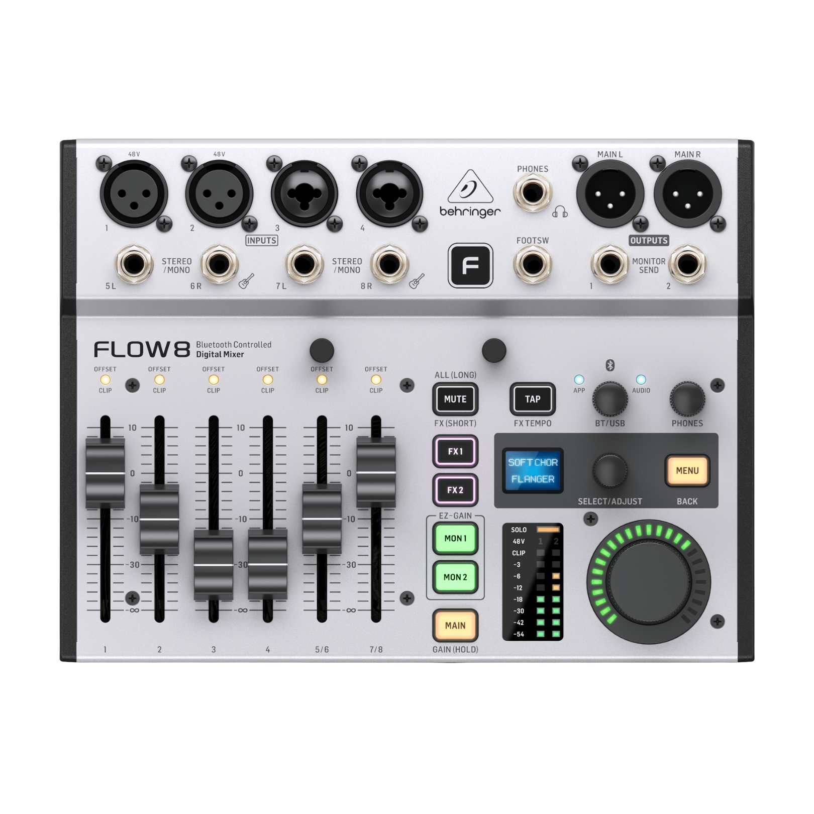 CONSOLA DIGITAL FLOW8 BEHRINGER | 8 Canales