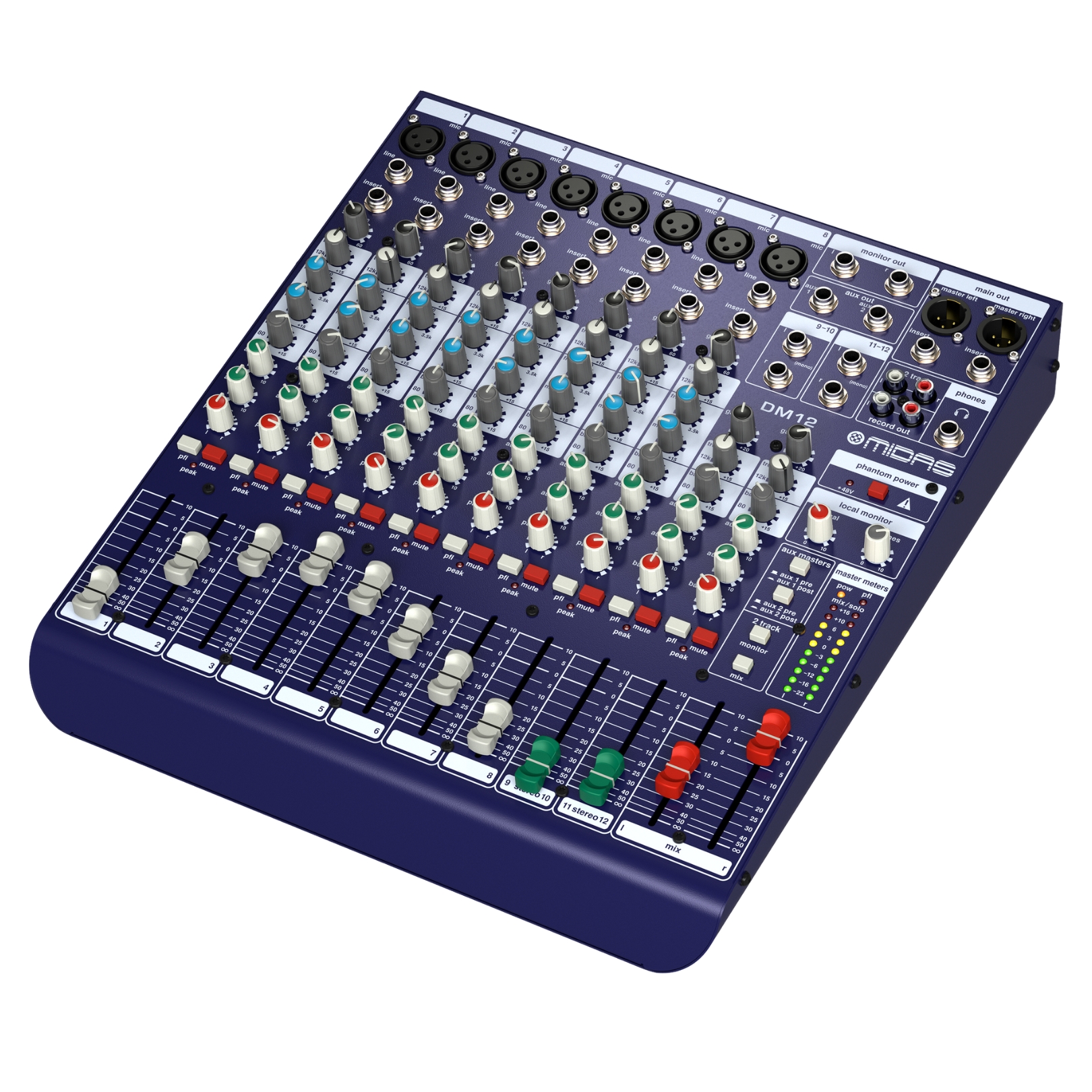Consola Analoga MIDAS DM12 | 12 Canales - Imagen 2
