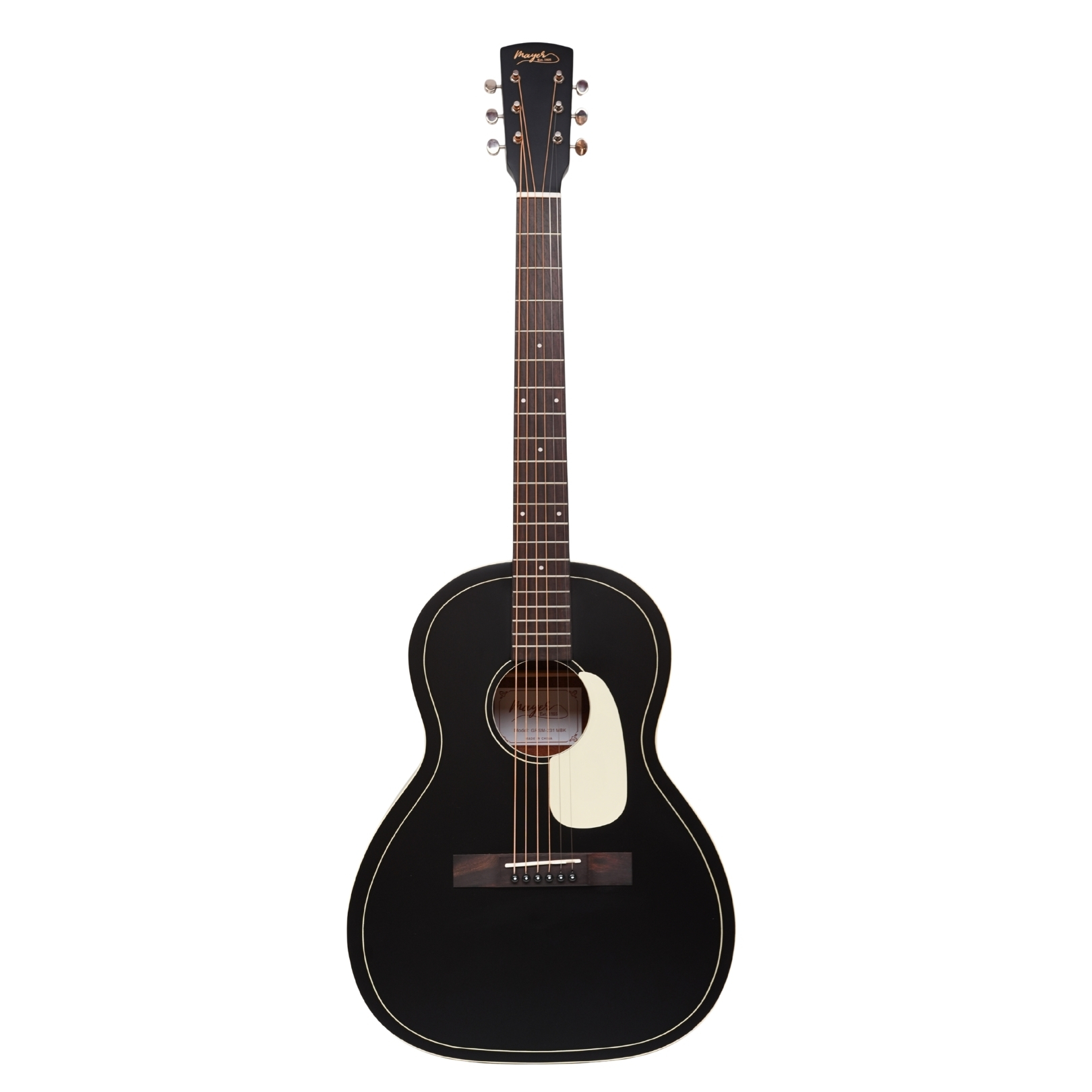 Guitarra Acustica MAYER GRSM-231 MBK | Parlour - Imagen 6