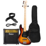 Combo de Bajo Eléctrico Pasivo PRIMER PJB-5 J BASS 5-STRING MN SBT + Amp. 20Watts