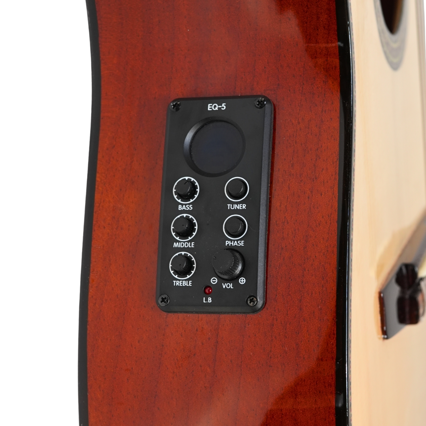 Requinto Electroacústico CISNEROS RC28-EQEQ-5+ | EQ-FREDOMM - Imagen 4