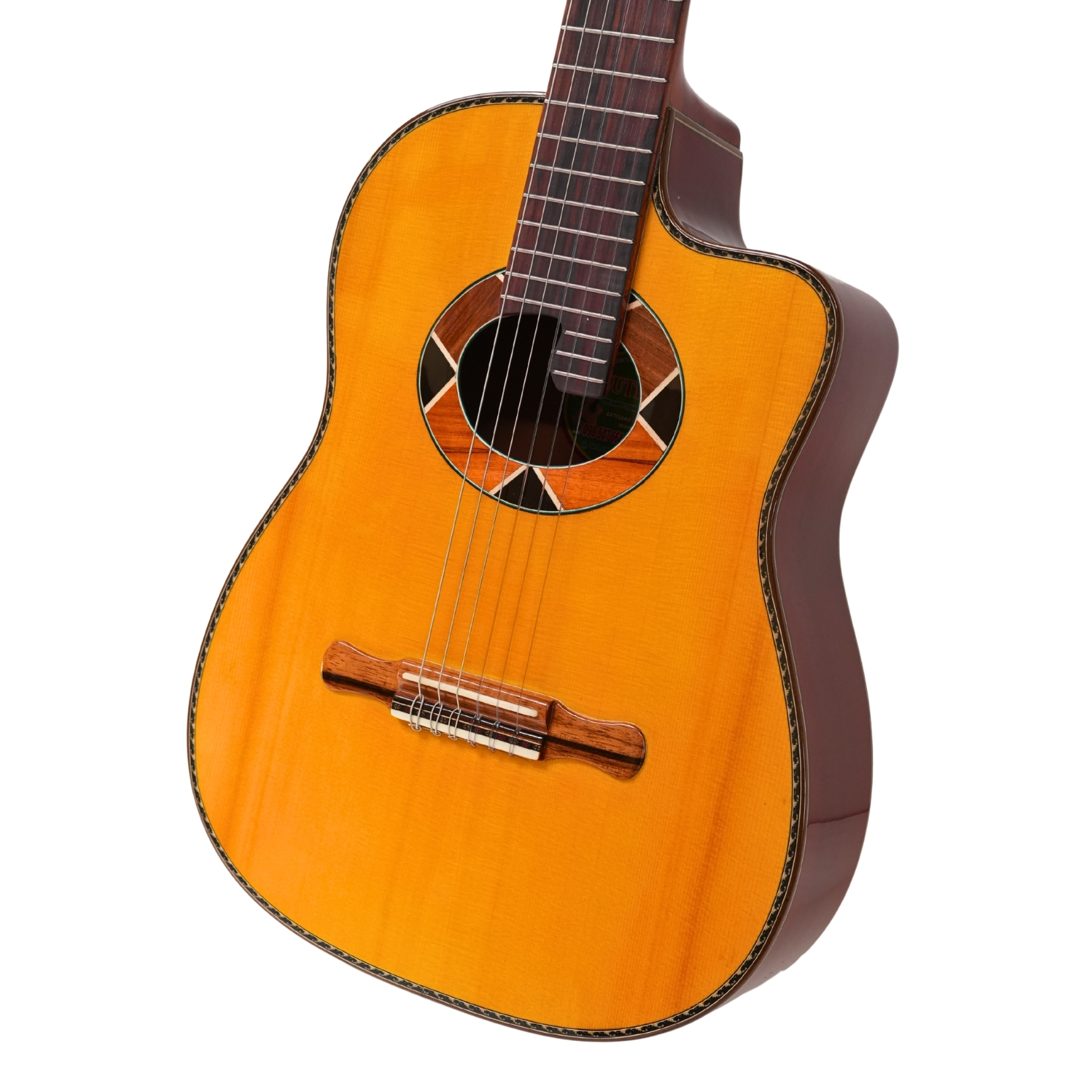 Requinto Electroacústico CISNEROS RC27-EQPRESYS+ | EQ-FISHMAN - Imagen 2