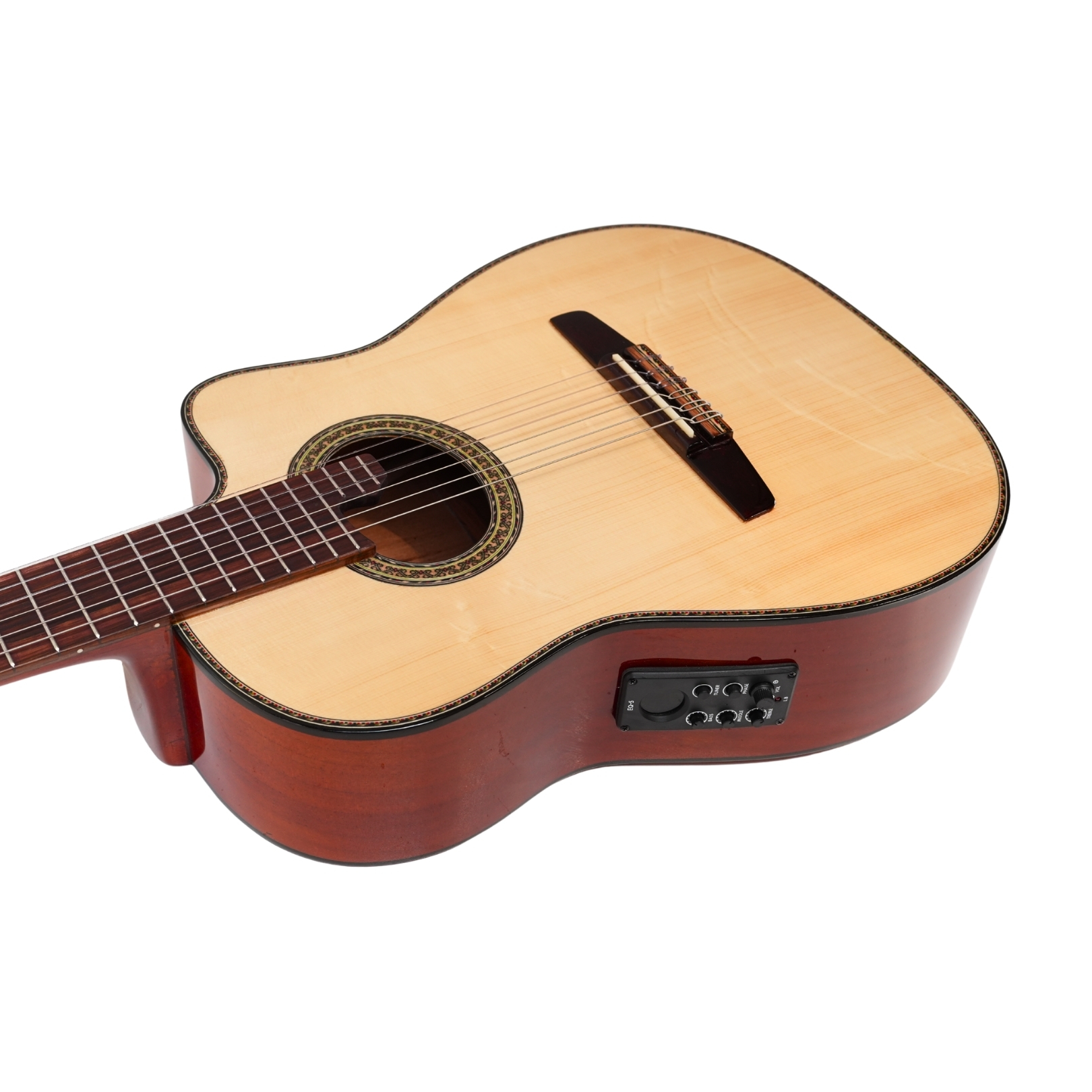 Requinto Electroacústico CISNEROS RC28-EQEQ-5+ | EQ-FREDOMM - Imagen 7