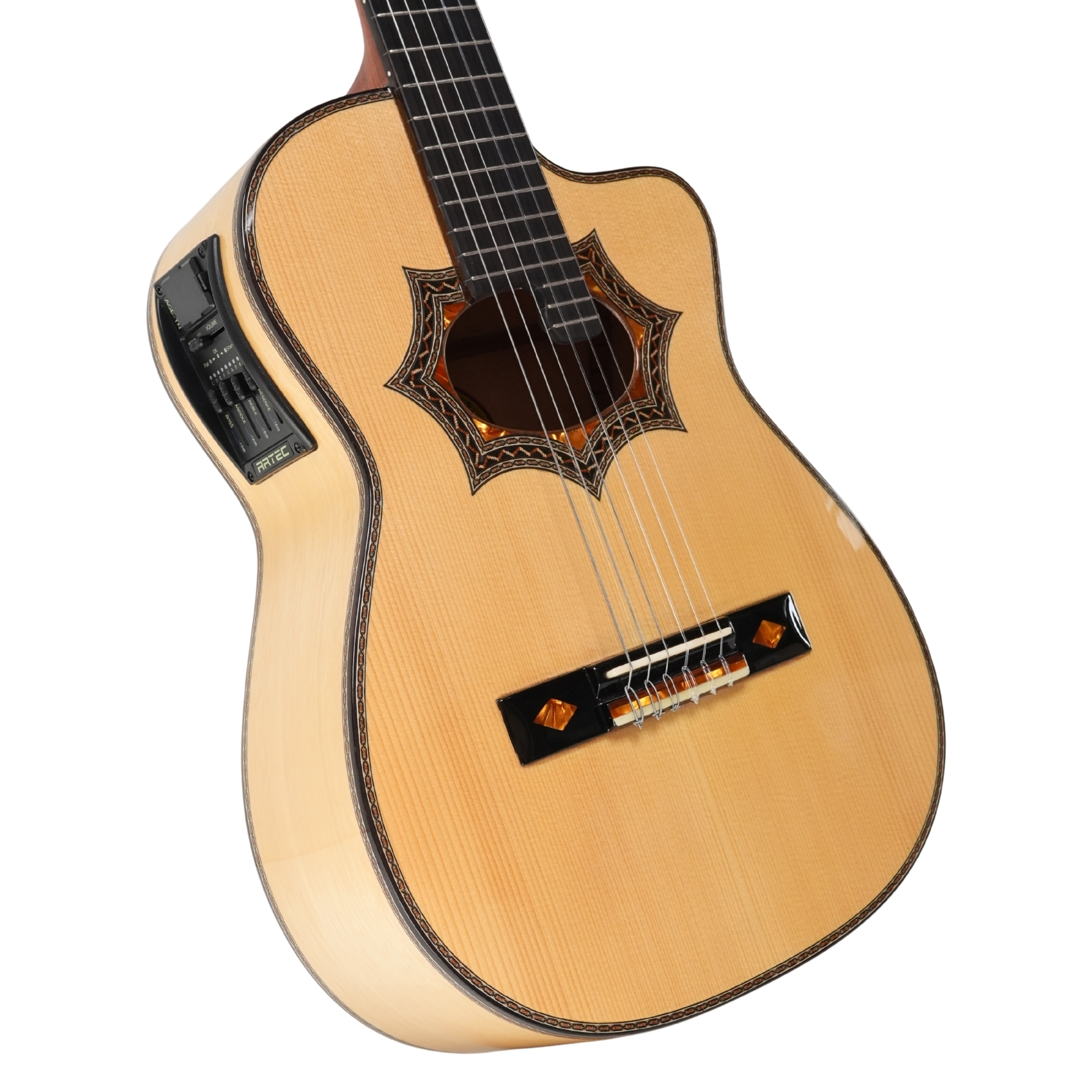 Requinto Electroacústico CISNEROS RC30AGE-TN | EQ-ARTEC - Imagen 2