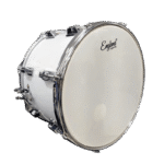 Tambor 14x10 Blanco ENGLAND LEGENDS EL-RDB03 + Palillos y Correa