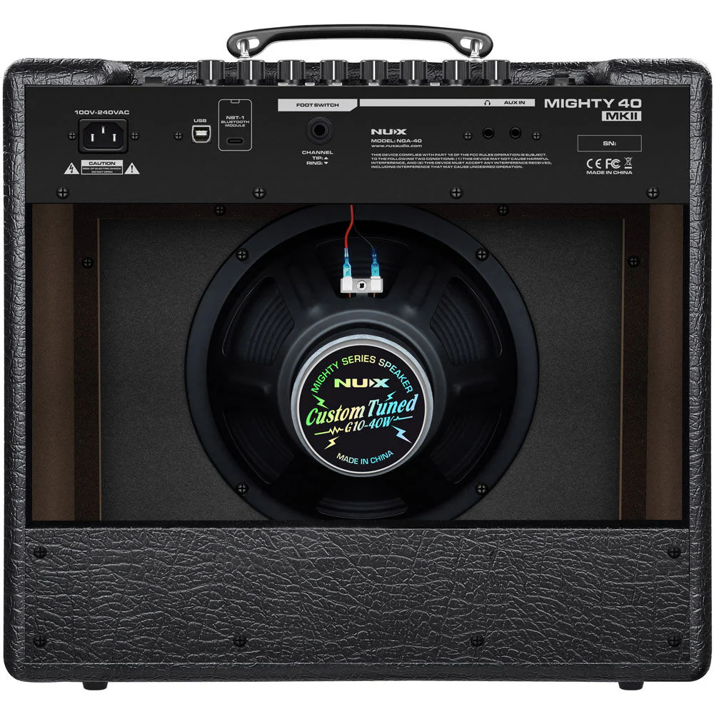 Amplificador Guitarra Electrica NUX MIGHTY 40MKII | 40 watts - Imagen 4