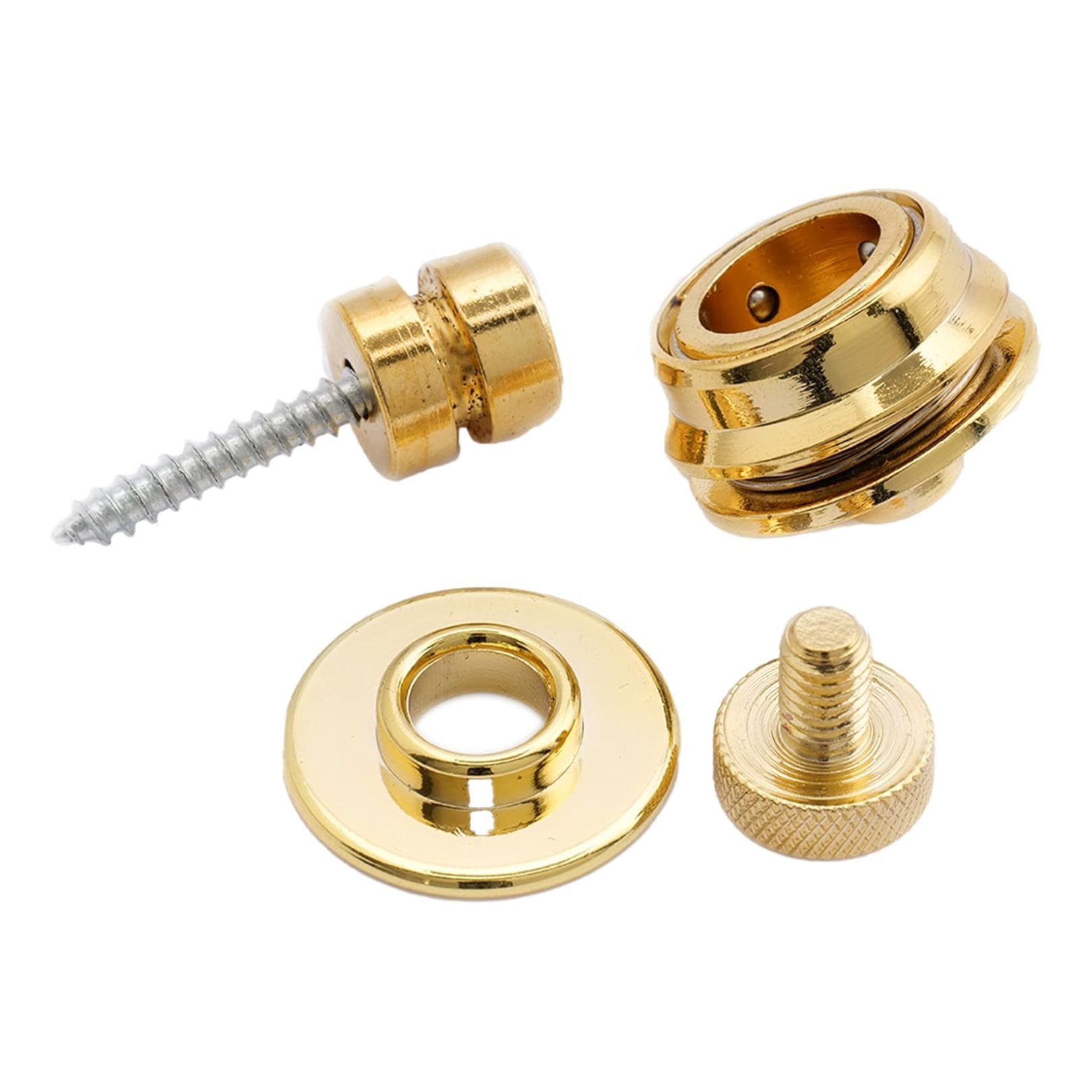 Strap Locks Metálicos | Dorado (Par) - Imagen 4
