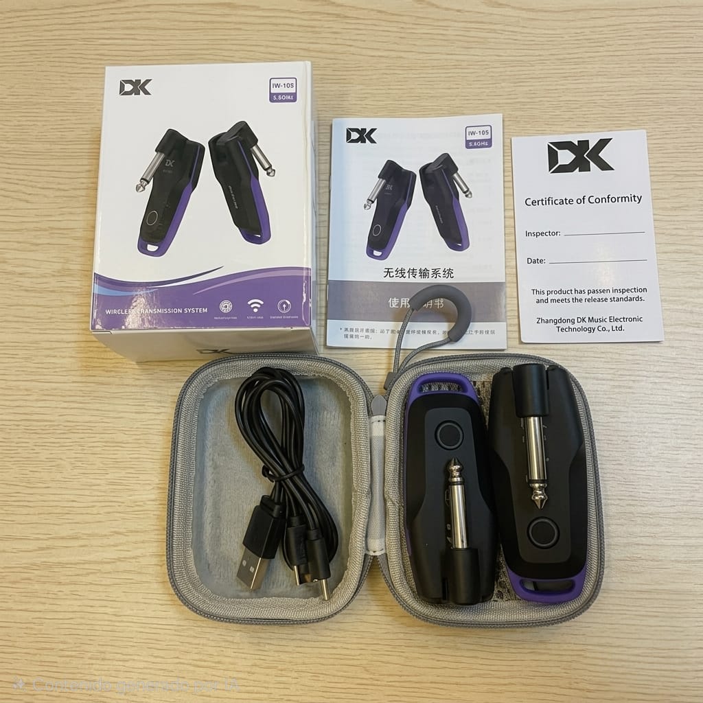 DK iW-10S | Sistema Inalámbrico para Instrumento - Imagen 3