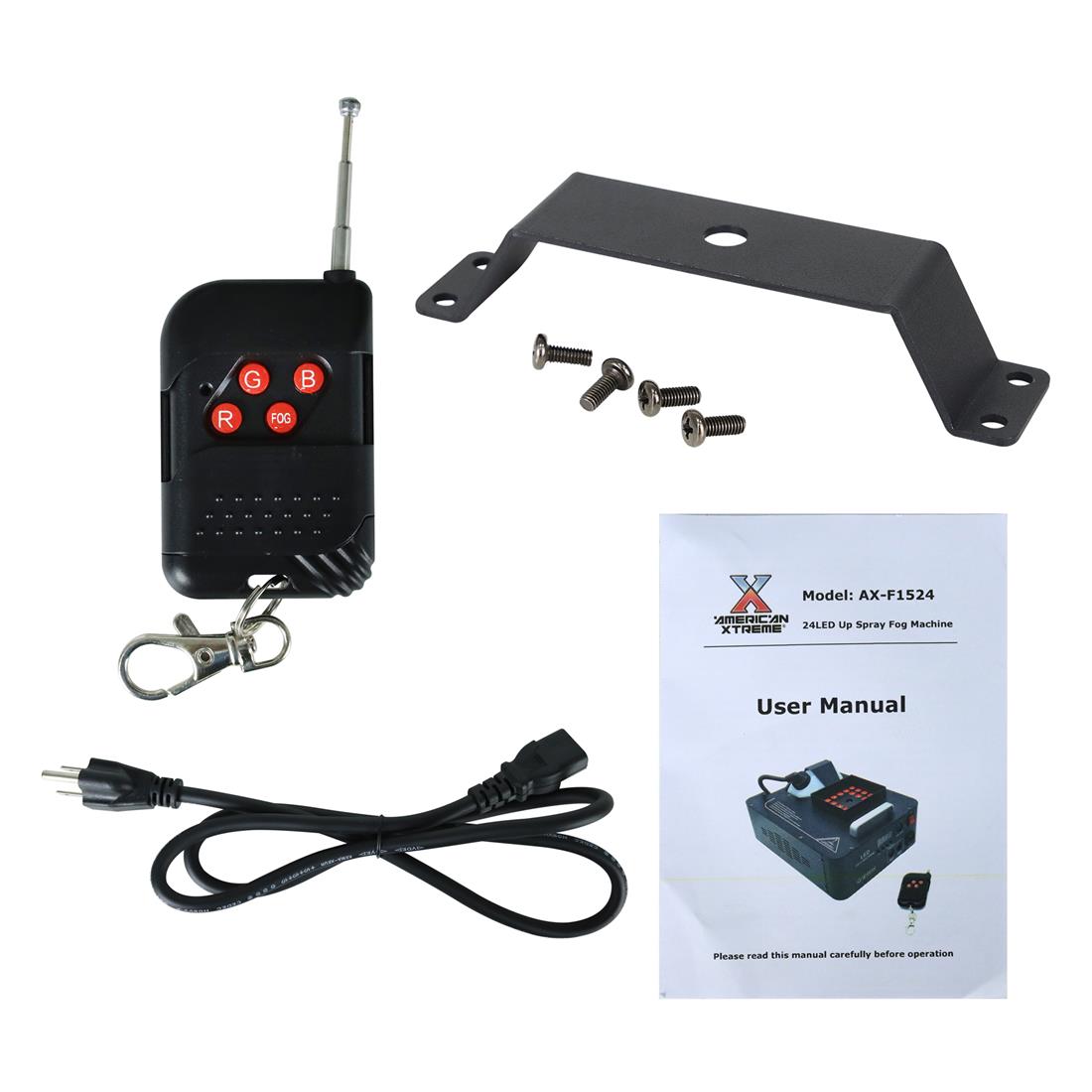 Maquina de humo vertical AMERICAN XTREME AX-F1524 |15OOW C/LUZ LED - Imagen 8
