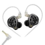Audífonos In-ears KZ Vibe X | Sin Micrófono/Color Negro
