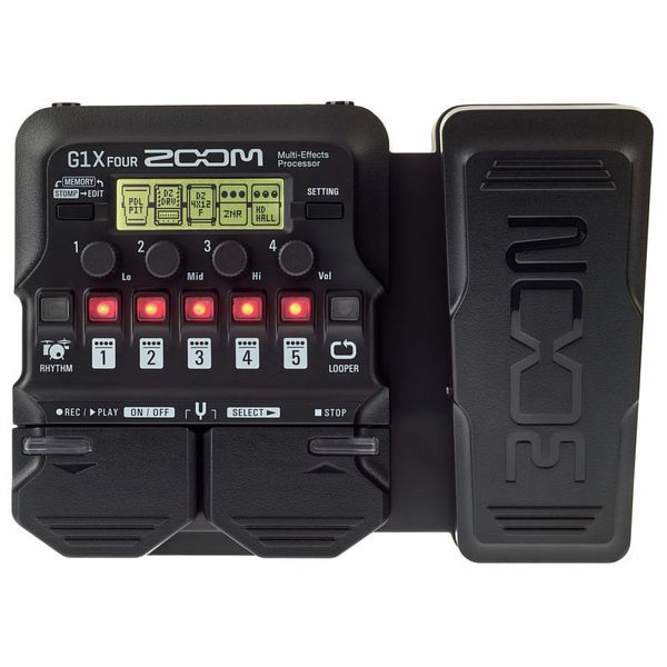 Pedal multiefectos ZOOM G1X FOUR | Para Guitarra Eléctrica - Imagen 5