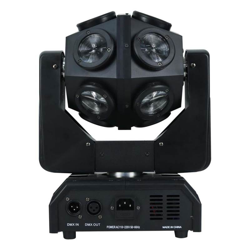 Luz Robótica Giro Infinito AMERICAN XTREME AX-MH121 | 12X10W-RGBW-130W - Imagen 2
