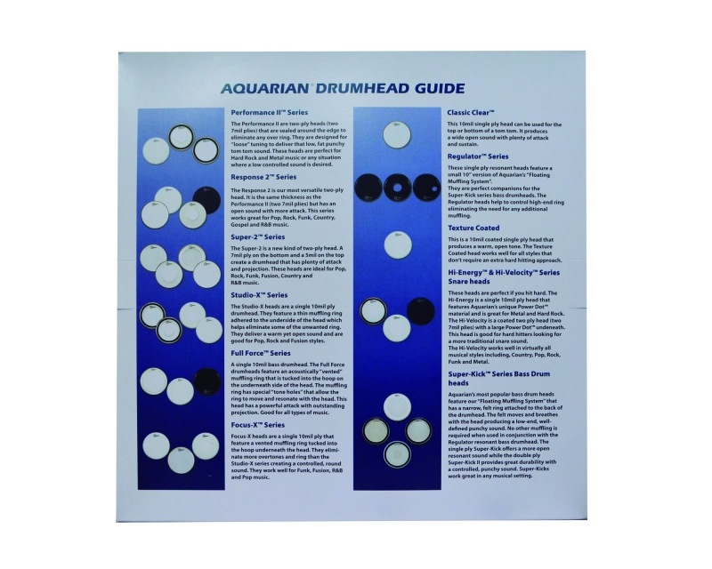 PARCHE 14" Aceitado AQUARIAN HIP | Hi-Impact - Imagen 3