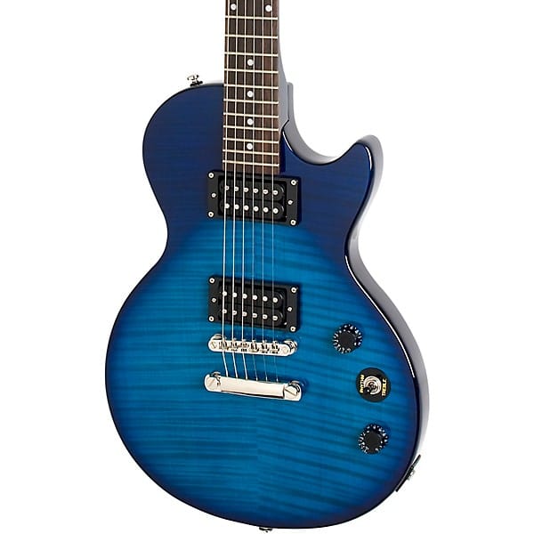 Guitarra Eléctrica EPIPHONE ENS2TLNH3 Special-II PlusTop Trasn Blue | Azul Transparente - Imagen 2