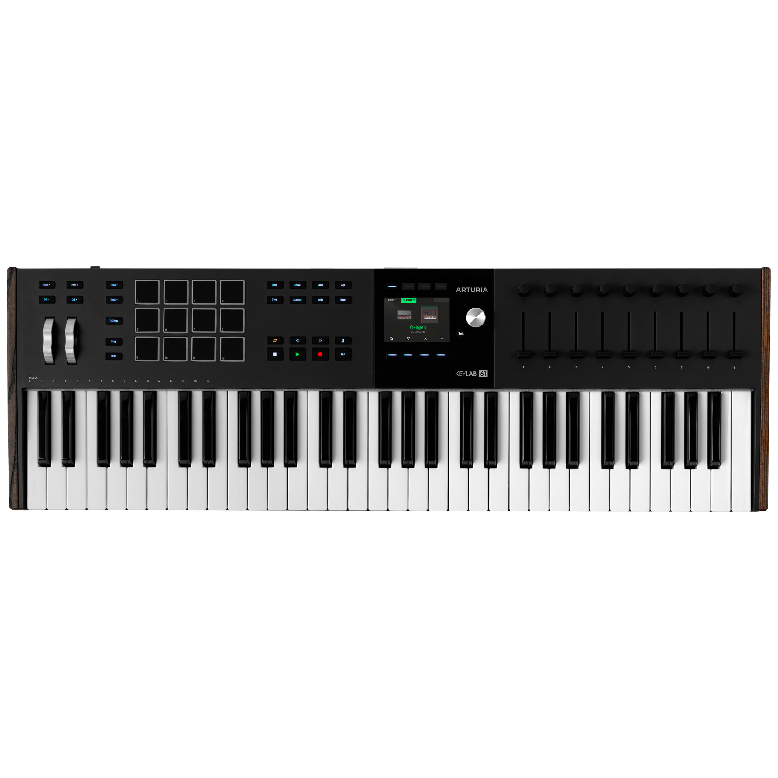 Controlador MIDI ARTURIA KEYLAB 61 MK3 Black | 61 Teclas
