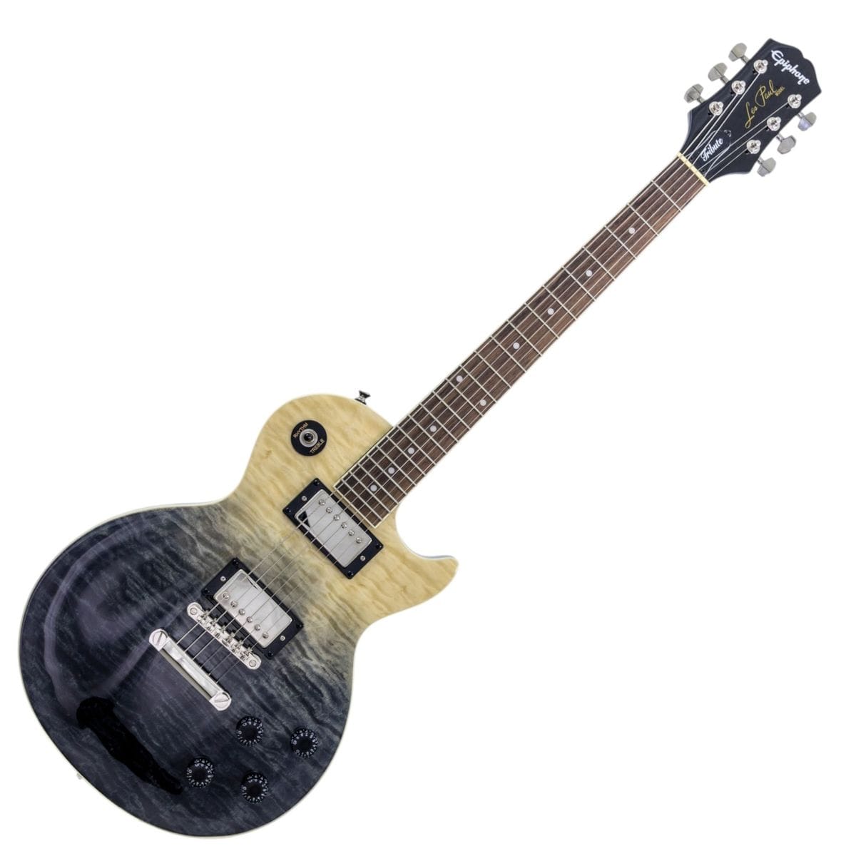 Guitarra Eléctrica EPIPHONE E1LPTQLFNH3 Les Paul Tribute Quilt | Luna Fade