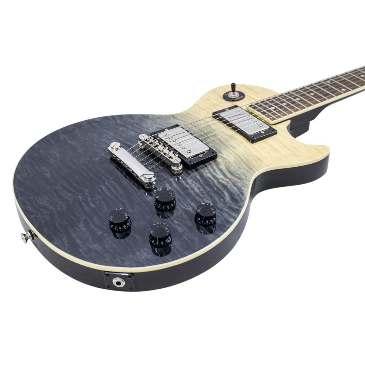 Guitarra Eléctrica EPIPHONE E1LPTQLFNH3 Les Paul Tribute Quilt | Luna Fade - Imagen 4